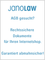 Janolaw AGB