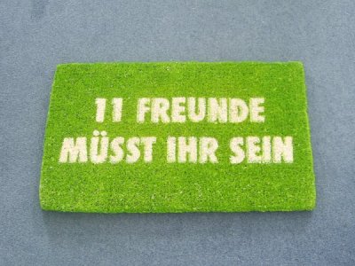 11 Freunde müsst ihr sein Fußmatte