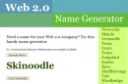 web 2.0 name generator