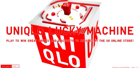 uniqlo lucky machine