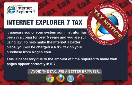 Internet Explorer Steuer