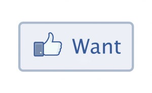 Kommt der Facebook Want Button?