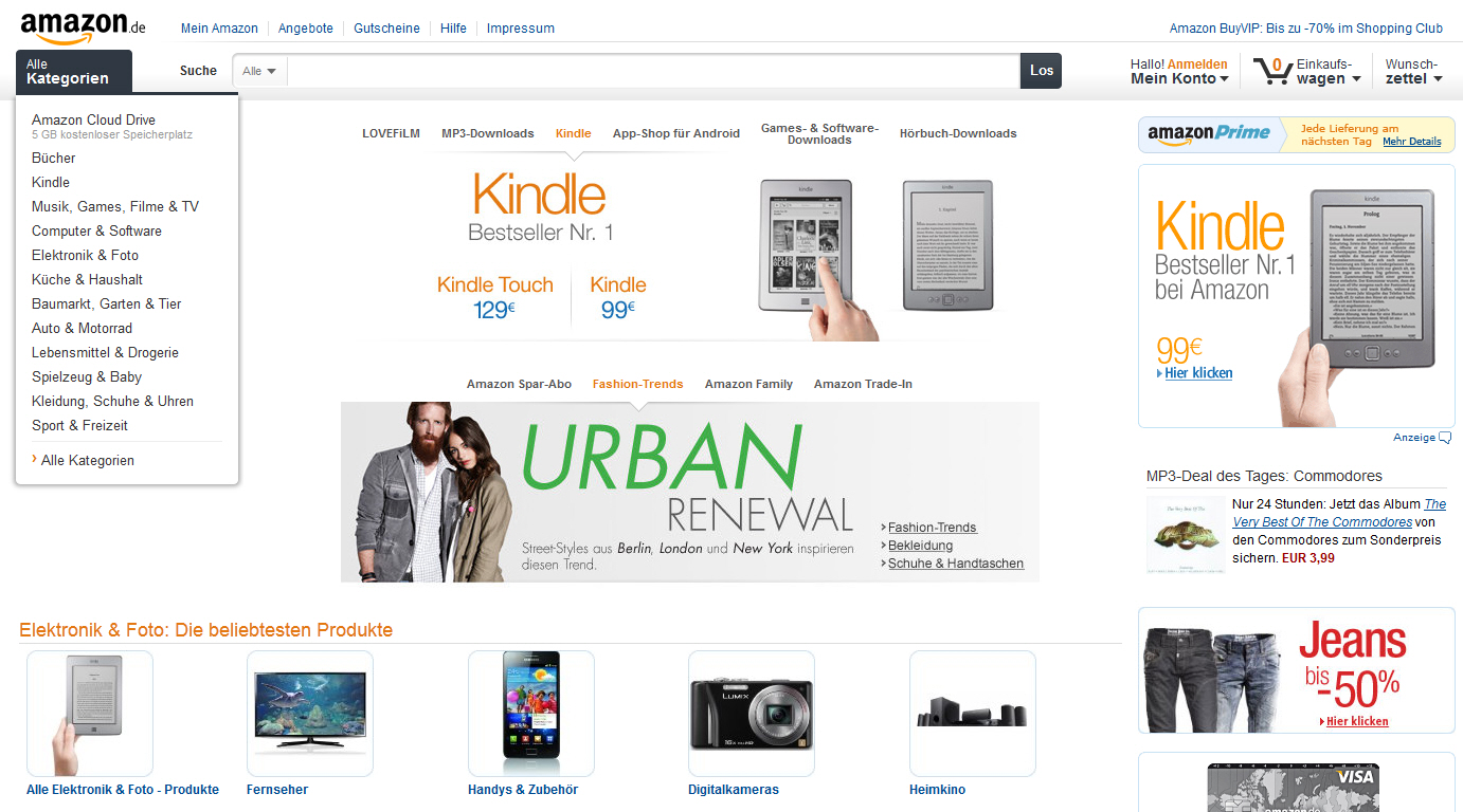 Amazon Relaunch 2012