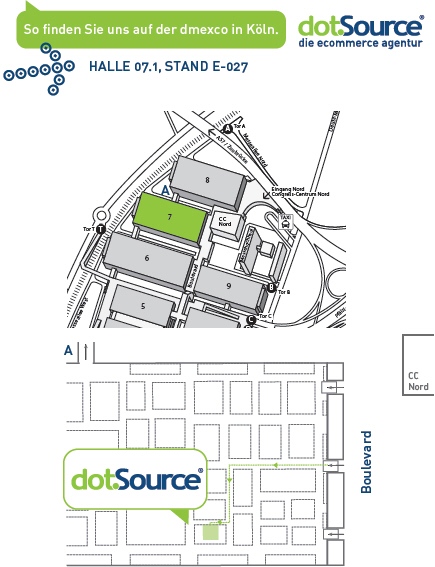 Lageplan dmexco dotsource