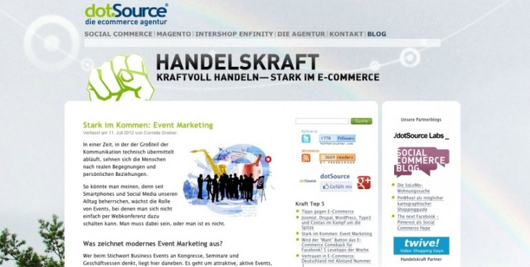 Redesign vom E-Commerce Handelskraft ist live