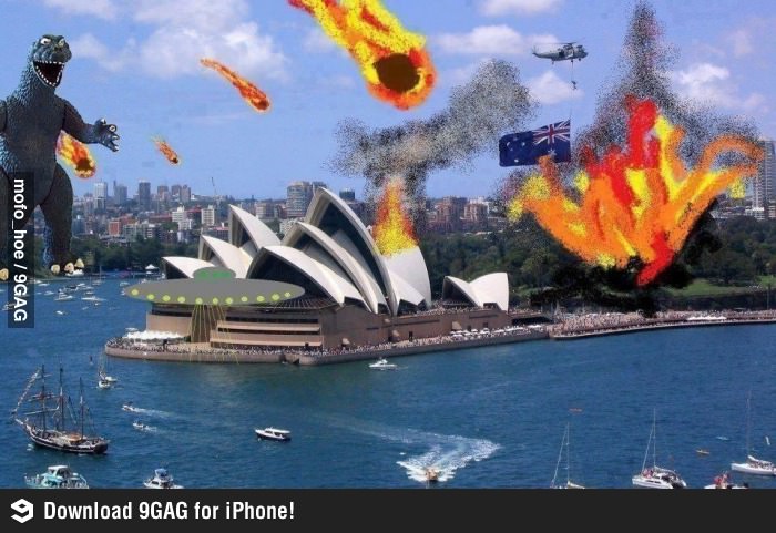 Weltuntergang beginnt in Australien