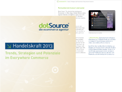 E-Commerce Trendbuch Handelskraft 2013 kostenlos herunterladen E-Commerce Trendbuch Handelskraft 2013 kostenlos herunterladen