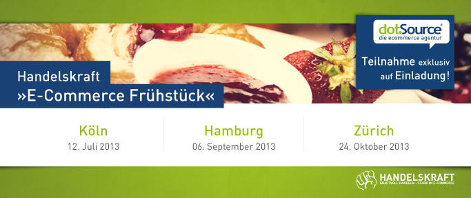 Neue Termine für das Handelskraft E-Commerce Frühstück