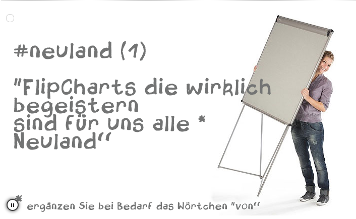 Neuland clever genutzt