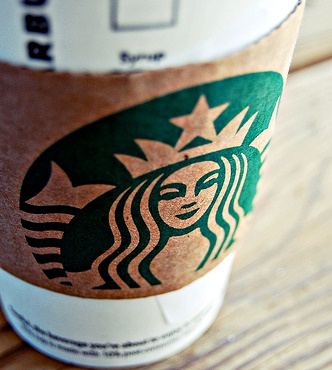 Starbucks Becher