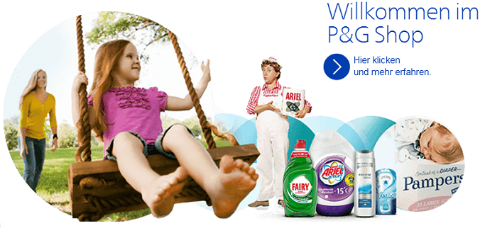 Procter & Gamble Onlineshop