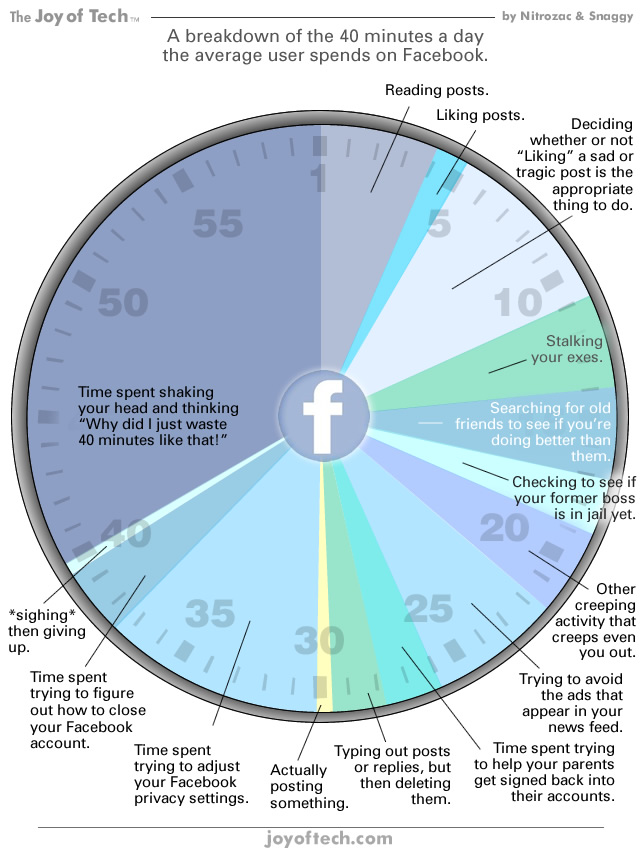 Die Wahrheit über Facebook-Besuche