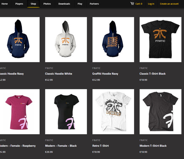 Fnatic-Shop