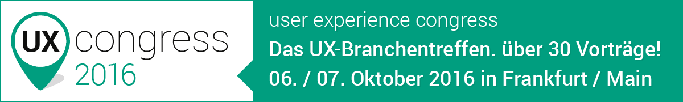 UX Congress 2016