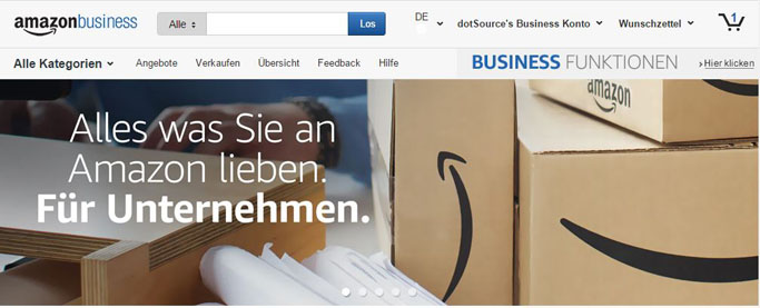 Amazon Business Header