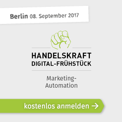 Digital-Frühstück Marketing-Automation Anmeldung