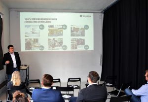 Würth beim Digital-Frühstück Digitalstrategie
