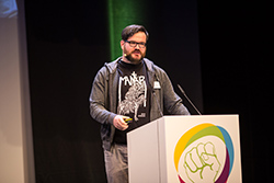 Johannes Kretzschmar auf der Handelskraft Konferenz 2018