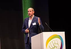 Paul Gössinger auf der Handelskraft Konferenz 2018