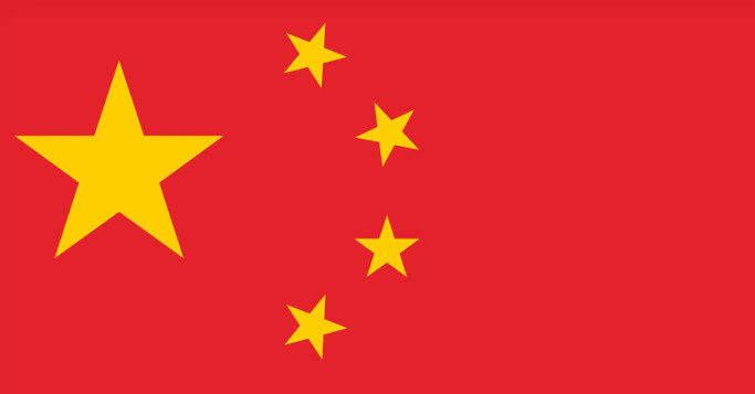 China Flagge