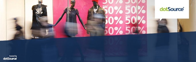 sale schaufenster 50% pink