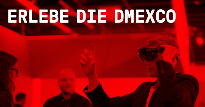 DMEXCO rot VR Brille