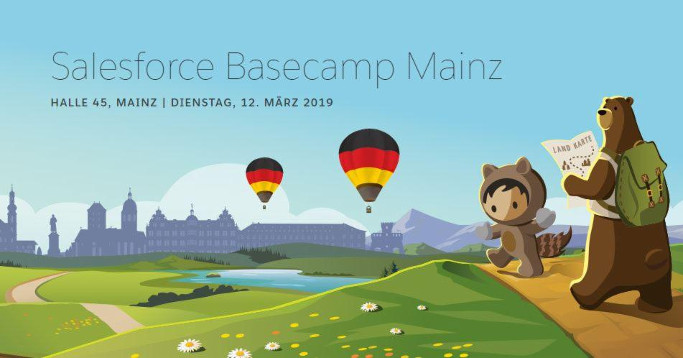 Heißluftballons über Mainz Salesforce Design