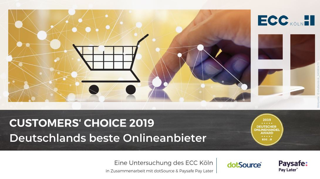 Deutschlands Top-Onlineshops überzeugen mit integrierten Kauf- und Service-Erlebnissen [Neue ECC-Studie]
