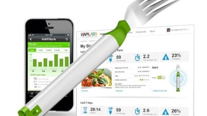 smarter essen, hapifork, smart fork, smarte gabel