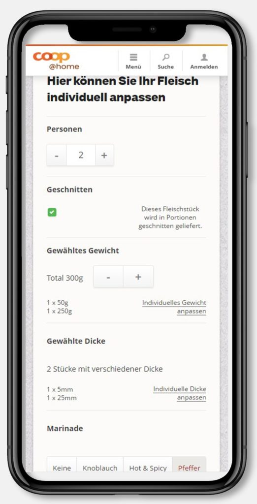 e-food-markt, best practice