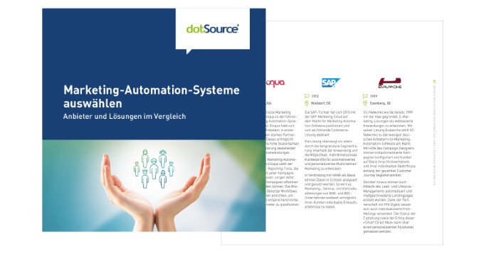 Marketing-Automation-Software auswählen Whitepaper Cover