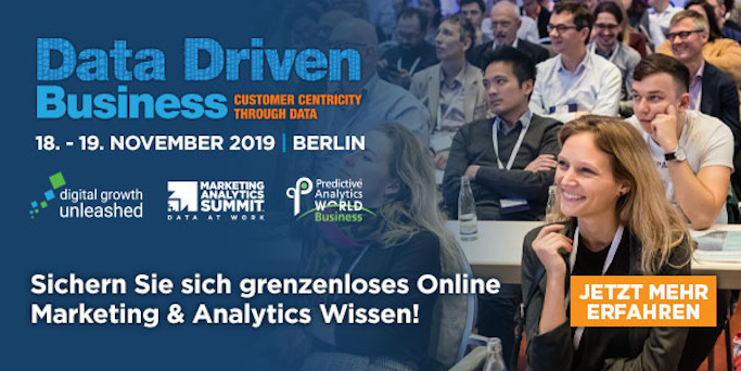 Auf der Data Driven Business erfahrt ihr alles zu Datenanalyse und Co.