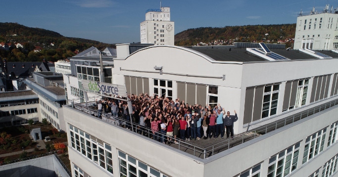 Digital Gipfel 2020 Jena dotSource Dachterrasse