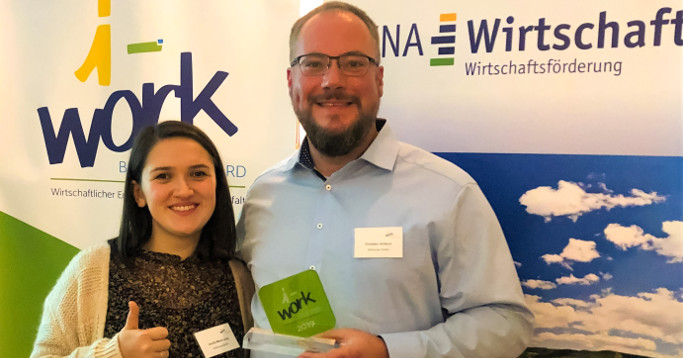 international familiär erfolgreich i-work Business Award 2019