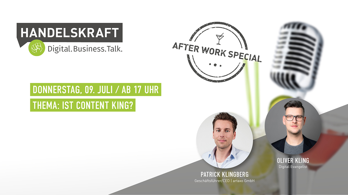 Digital. Business. Talk. – Afterwork Special #5 Ist Content King?