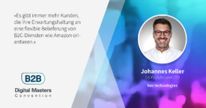 Wie bex den Beschaffungsprozess im Bau vereinfacht - B2BDMC20-Speaker Johannes Keller [Interview]