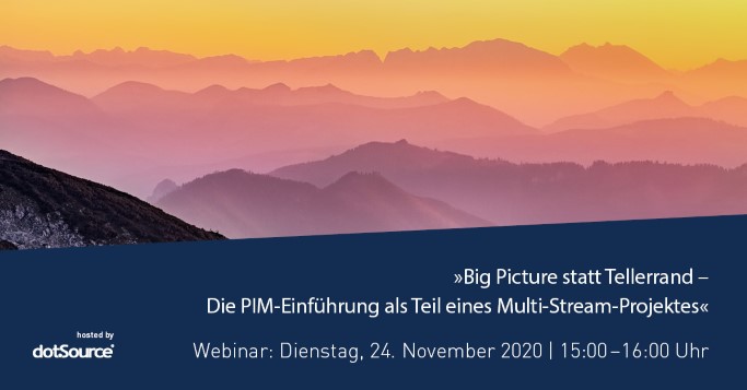 Webinar PIM Multi-Stream-Projekt
