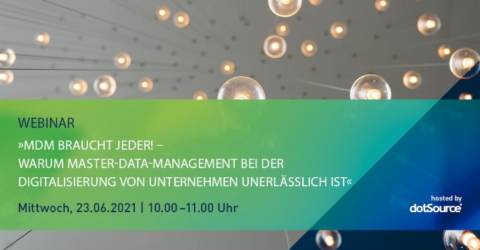 MDM Master-Data-Management Webinar