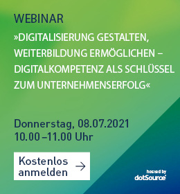 Digitalkompetenz Weiterbildung DBS Webinar