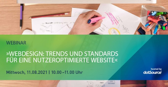 Webdesign Webinar Trends und Standards