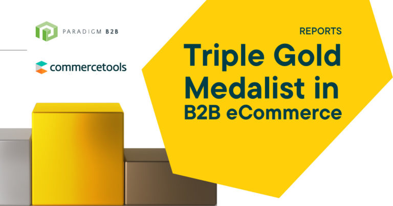 Gold für commercetools: Der dotSource Partner ist B2B Commerce Champion 2021