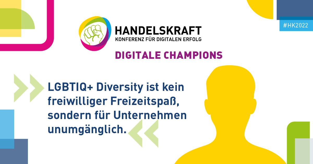 Diversität öffentlichkeitswirksam postionieren Stuart Bruce Cameron Handelskraft Konferenz 22