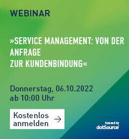 Service Management Von der Anfrage zur Kundenbindung Webinar