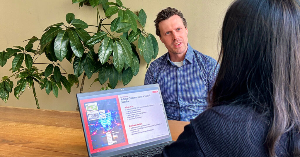 Experte Martin Heidenreich im Gespräch mit Handelskraft über das Thema Adobe Commerce as a Cloud Service