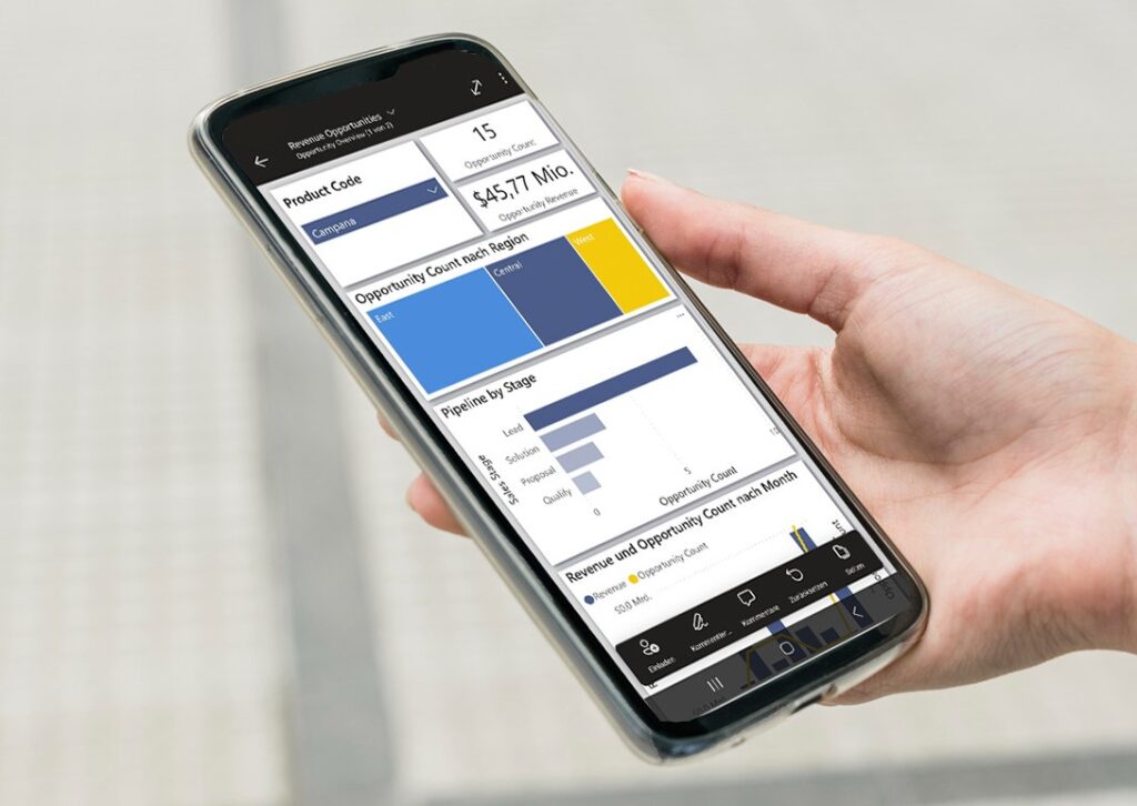 Einblicke in die Power BI Mobile App