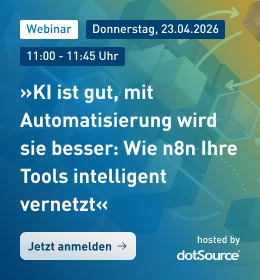 Webinar »KI ist gut